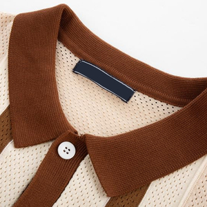 Chemises polo pour hommes personnalisées avec logo imprimé, vêtements décontractés de haute qualité, dernier design, faciles à porter, en vente en ligne - Product Image 4
