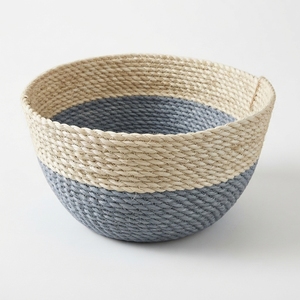 Panier de rangement en rotin tressé à la main, organisateur de cuisine, corbeille en paille naturelle, conteneur de bureau rustique, artisanat balinais, outil de cuisine domestique - Product Image 1