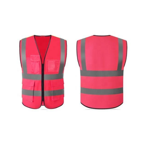 เสื้อกั๊กสะท้อนแสงเพื่อความปลอดภัยในการทำงาน ทนทานต่อสภาพอากาศ เหมาะสำหรับพนักงานทำความสะอาด ชุดป้องกันภัยสะท้อนแสง - Product Image 2