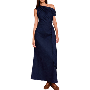 ชุดเดรสยีนส์ผู้หญิงใส่สบาย ขายส่ง ผ้าสั่งทำได้ มีตัวอย่างฟรี คุณภาพดีที่สุด - Product Image 2