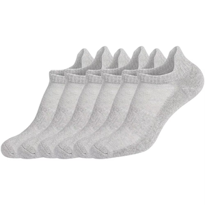Ankle <b>Socks</b> Solid Color Breathable Knitted Cotton Thin Low Cut for Adults Summer Casual Wear - Product Image 6