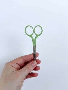 High Quality Stainless Steel Embroidery Scissors Sharp Blade Tip <b>Cuticle</b> Use Custom Pantone Color Options Right-Handed Mini - Product Image 3