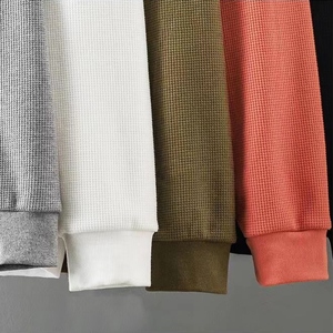 เสื้อสเวตเตอร์ไหมพรมแบบสวมคอซิป ¼  สำหรับทุกเพศ OEM – แขนยาว สกรีนโลโก้ได้ตามต้องการ สไตล์ลำลอง - Product Image 3
