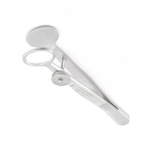 Pinzas Desmarres Chalazion Manuales Grandes de Acero Inoxidable, Herramienta Quirúrgica Oftálmica para Párpados, Alta Calidad, Certificación CE - Product Image 1