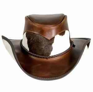 Sombreros de Vaquero Personalizados al por Mayor, Sombreros de Fieltro y Paja de Estilo Occidental para Hombres y Mujeres, Sombrero de Vaquero Occidental de Alta Calidad - Product Image 6