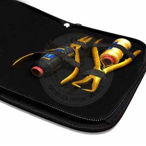 Kit de Herramientas Profesionales para Extensiones de Cabello de Acero Inoxidable Atadas a Mano, Juego de Pinzas con Logotipo Personalizado, 8 Piezas - Product Image 3