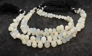 AAA Natural Ethiopian <b>Opal</b> Smooth Tear Shape Beads Flashy Welo Ethiopian <b>Opal</b> Side Drop Beads Smooth <b>Opal</b> Tear Drop Gemstone - Product Image 6