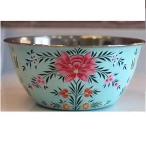 Elegante Tazón para Servir Frutas, Tazón Metálico con Acabado Personalizado, Tazón Decorativo para Servir Bocadillos, Hecho a Mano y Curvado - Product Image 3