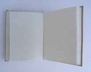 Cuaderno de cuero hecho a mano, estilo antiguo, con cubierta suave, costuras coloridas y encuadernación de imitación, para uso empresarial. - Product Image 4