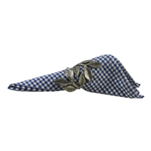 Anneaux de serviette en forme de feuille de qualité supérieure, design métallique, fournitures de décoration de table, porte-serviettes en tissu de haute qualité pour les décorations de mariage et de fête - Product Image 6