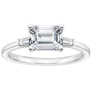 Elegant Silver <b>Crystal</b> Engagement <b>Ring</b> for Women Ideal Wedding Proposal Anniversary Gift Jewelry - Product Image 2