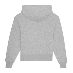 Sweat-shirt à capuche unisexe surdimensionné 2026 en polaire couleur unie respirant, coupe décontractée, longueur standard, hiver, logo frontal – Vente en gros - Product Image 4