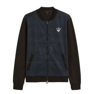 Modern Bomber <b>Jacket</b> For <b>Men</b> Breathable Fabric <b>Light</b> Warm Feel Comfortable Fit For Regular Wear Outdoor Activities - Product Image 3