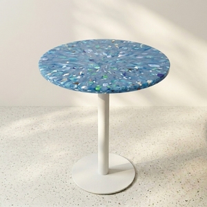 Table basse en plastique recyclé 4GoodThings, design moderne, imperméable, durable, écologique, convertible, meubles pour la maison, l'école et le salon - Product Image 2