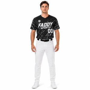Custom Sublimation Baseball Jersey High Quality Breathable <b>Mesh</b> Baseball Shirt Team Uniform Full Button Men Athletic Sportswear - Product Image 3