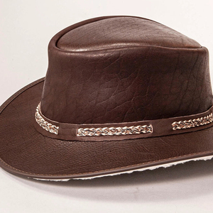 Adults <b>Western</b> Cowboy <b>Hat</b> Adjustable Belt Buckle Party Use Spring/Summer Vintage Cowboy <b>Hats</b> for Fishing & Horse Riding - Product Image 4