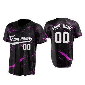 Maillots de baseball personnalisés 2026 : Design haut de gamme, personnalisation et logo sur mesure, 100 % polyester respirant et de qualité supérieure - Product Image 1