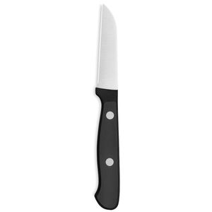 Couteaux à éplucher de qualité supérieure en acier inoxydable, couteaux de préparation de cuisine tranchants avec manche ergonomique noir pour couper les fruits et les légumes - Product Image 5