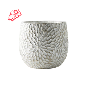 Pots de fleurs ronds en céramique/Design de pot pour décoration de jardin (HG 13-1604/3) - Product Image 2