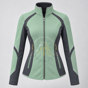 High quality <b>horse</b> riding jacket combining practical functionality comfortable fabric and refined styling for equestrian sports - Product Image 1