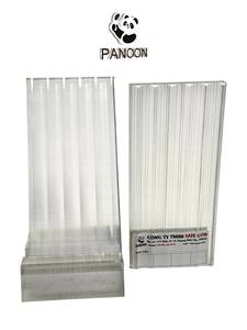 Amplia gama de modelos de vidrio templado estriado de alta calidad para mamparas de ducha Puertas de armarios Barandillas - Product Image 6