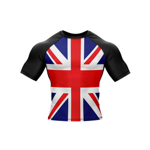 เสื้อคอมเพรสชั่นแขนยาวสำหรับผู้ชาย แรชการ์ด สำหรับบีเจเจ เอ็มเอ็มเอ ออกกำลังกาย ฟิตเนส - Product Image 4