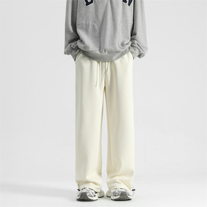 Luxury Wholesale Men 600GSM Heavy Weight Cotton <b>Oversized</b> <b>Sweatpants</b> Substantial Feel Architectural Silhouette Jogger Pants - Product Image 3