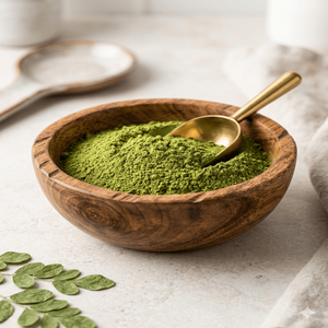 Polvo de Hoja de Moringa Natural Silvestre Premium, Extracto Herbal Finamente Molido, Grado Alimenticio, con Calidad Superior, Disponible en Envases a Granel - Product Image 5