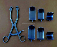 Rétracteur auto-serrant Kolbel avec 6 lames et plateau en aluminium – Instrument de haute qualité pour maintenir la rétraction tissulaire