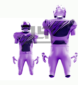 Uniforme de Fútbol Americano de Alto Rendimiento, Jersey Deportivo Personalizado, Pantalones Cortos de Manga Corta, Tejido Transpirable de Secado Rápido, para Prácticas Diarias y Partidos - Product Image 4