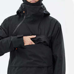 Chaqueta Anorak Impermeable Techwear para Hombre, Estilo Táctico Urbano, Cortavientos con Capucha, Funcional, Tipo Cargo - Product Image 5