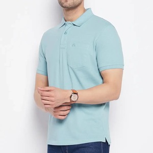 Camiseta Polo de Algodón Mercerizado de Alta Calidad OEM para Hombre, 200 Gramos, Algodón Peinado, Logotipo Personalizado - Product Image 1