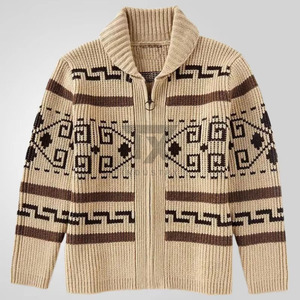 Pull décontracté d'hiver pour femme de très haute qualité, col personnalisé, en laine/coton, anti-boulochage - Product Image 6
