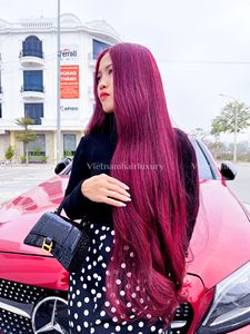 เส้นผมมนุษย์เส้นใยเดี่ยวย้อมสีผมตรงเหมือนเส้นผมจากเวียดนาม - Product Image 6