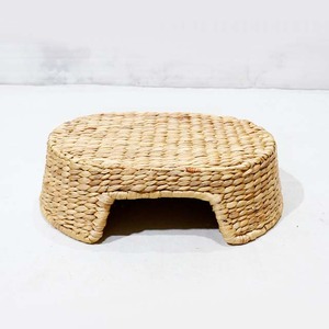 Cesta para Mascotas Ecológica de Jacinto de Agua, Cama Ovalada para Perros y Gatos con Forro - Product Image 2