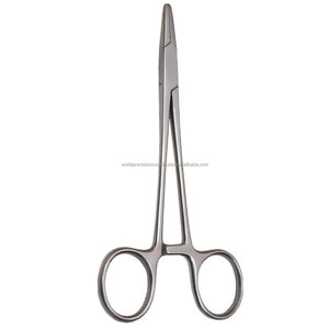 Manual Dental Needle Holder Instrument <b>Set</b> Stainless Steel Orthodontic Surgical Hemostatic Forceps Clamp WORLD PRECISION - Product Image 5