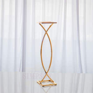 Centros de Mesa de Lujo para Decoración Elegante de Mesas, Soporte Geométrico de Metal Dorado con Logotipo Personalizado, Moderno, OEM, para Fiestas - Product Image 5