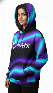 Hoodie unisexe surdimensionné de qualité supérieure avec impression intégrale, coupe décontractée, conçu pour les marques de streetwear modernes - Product Image 2