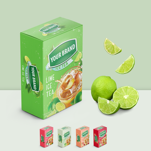 Poudre de thé en gros, saveur fruitée, personnalisée, 10g 15g par sachet, thé en gros 4-en-1, thé au lait banane matcha, poudre de banane - Product Image 6