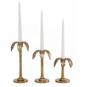 Porte-bougie pieuvre fait main en métal, finition bronze, pour décoration intérieure, Noël, mariage - Product Image 3