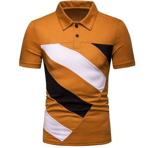 Polo de manga corta para hombre y mujer, camiseta de alta calidad con logotipo personalizado, 100% de algodón, informal, con logotipo OEM, novedad de verano - Product Image 3