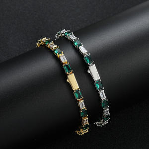 Best Quality Custom Lab Grown Diamond Luxury Tennis Bracelet for <b>Men</b> Women 925 Silver Hip Hop Jewelry Wedding Anniversary Gifts - Product Image 3