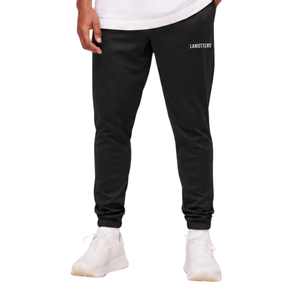 Customized Men Logo Fleece <b>Trouser</b> Slim Tapered Fit Drawstring Waist <b>Cuffed</b> Jogger Pants OEM Apparel Factory Wholesale Suppliers - Product Image 3