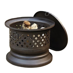 Linea Exports Inc. Brasero Grande de Metal para Exteriores, Brasero para Leña para Patio y Jardín, Quemador de Leña para Interiores y Exteriores - Product Image 1