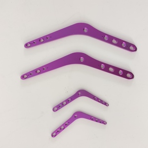 Placa de Fusión Recta en L de Alta Precisión, Implantes Veterinarios para Reparación Ósea en Animales, para Cirugía Canina y Felina - Product Image 5