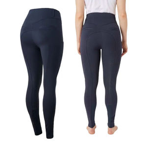 Culotte d'équitation ultra-extensible taille haute pour femme avec grip en silicone intégral pour un entraînement confortable - Product Image 4