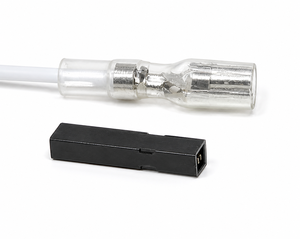 Connecteur JST 2 broches robuste sur mesure avec borne femelle isolée pour faisceau de câblage industriel et automobile - Product Image 3