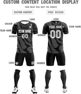 Soccer Wear Custom Design, 100% Polyester Fabric, <b>Light</b> Weight, Moisture Wicking, Whole Sale, OEM & ODM Service, Breathable - Product Image 4