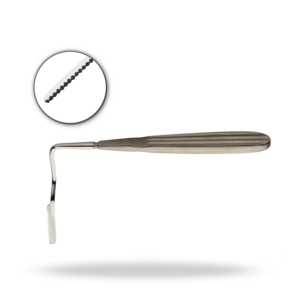 Joseph Nasal Saw Angled to Right ENT Surgical Instrument Rhinoplasty Bone Saw Stainless Steel Reusable Surgical Tool - Product Image 1