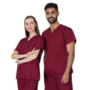 2025 pantalones de Jogger de manga corta uniformes médicos uniformes de Enfermería de Hospital uniformes de enfermería hombres mujeres enfermera Scrub Set - Product Image 5